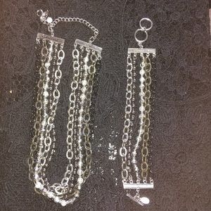 Necklace and Bracelet Set